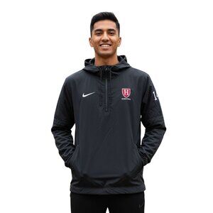 Nike Harvard Basketball 1/4 Zip Hooded Pullover Jersey 2023 Size M
